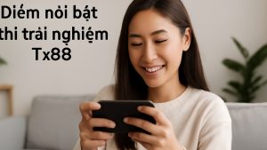 Tx88: Trải nghiệm giải trí trực tuyến gọn gàng, dễ làm quen